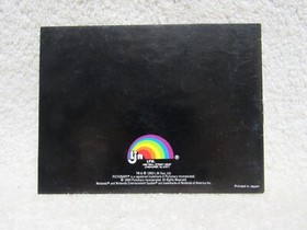 PICTIONARY Manual - no game .... NES Nintendo