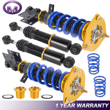 4X Front+Rear Coilover Struts For 2012-2015 Hyundai Veloster Struts Adj height