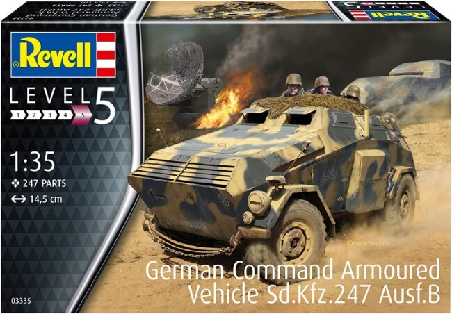Greenhills Revell Kit German Command Armoured Vehicle Sd.Kfz.247 Ausf.B 03335 1.
