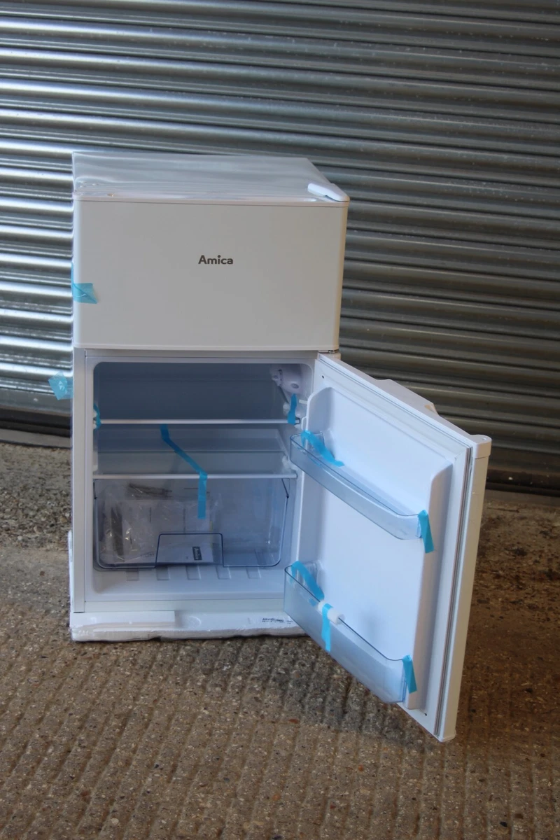 New White Amica FD171.4 50cm 2 Door Under Counter Undercounter