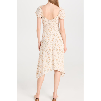 lemon yellow colour dress Georgette Lemon Yellow One Shoulder Dress