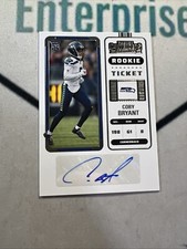 2022 Panini Contenders COBY BRYANT Rookie Ticket Auto Seahawks RC SSP