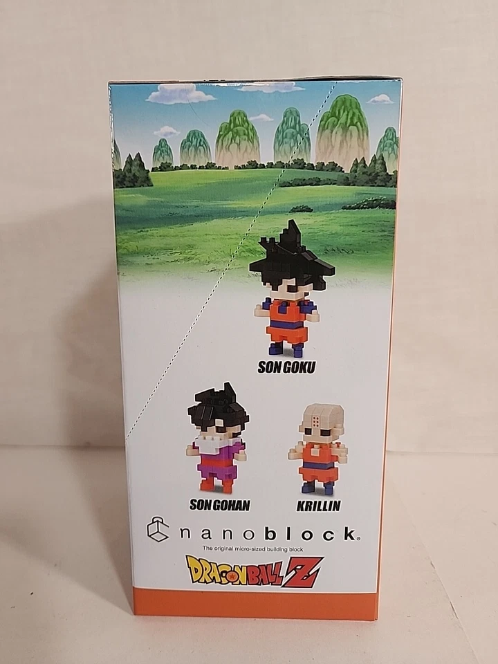 Nanoblock DragonBall Z Building Block Box of 6 Goku Vegeta Krillin Dragon DBZ - Image 2 of 4