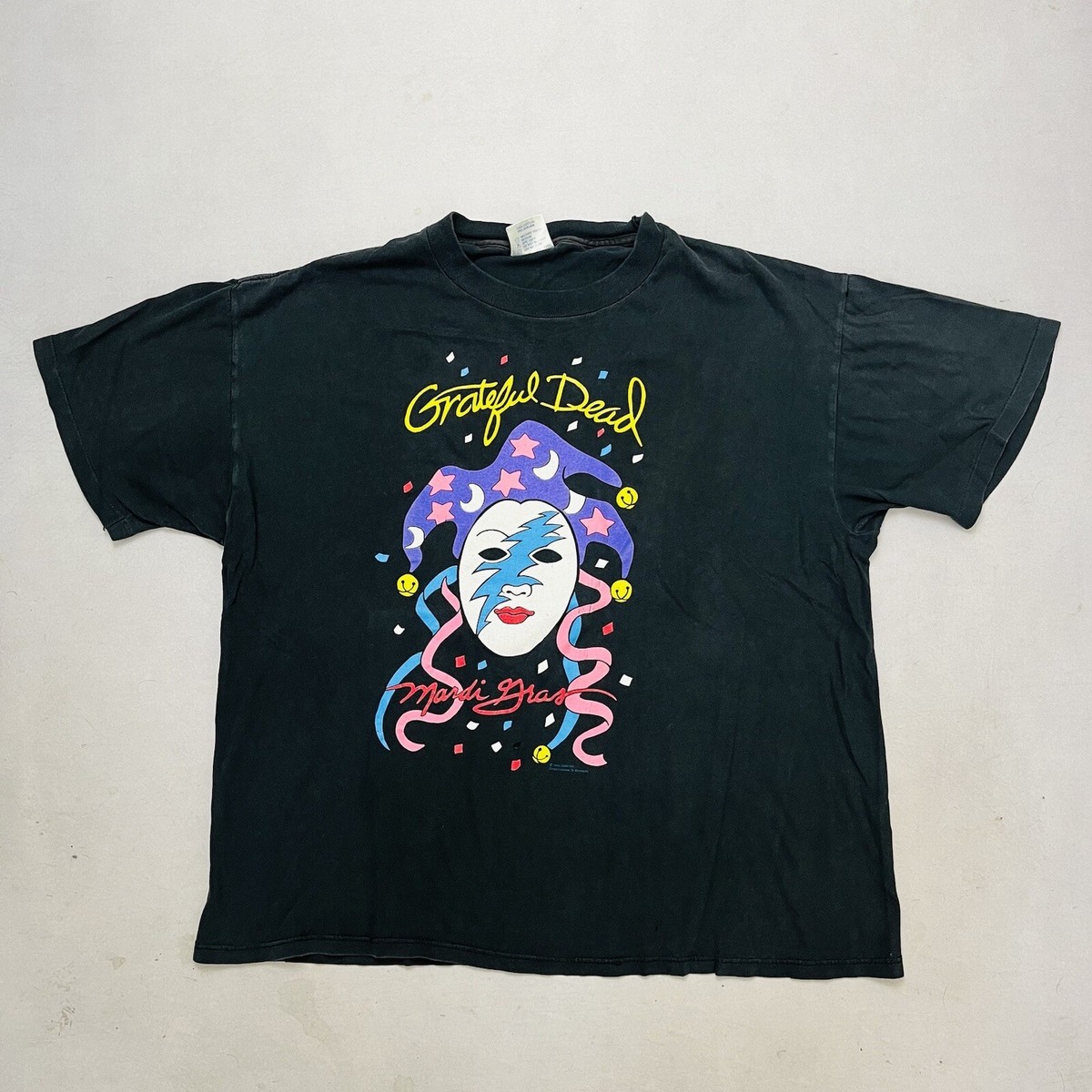 Vintage 90s Grateful Dead Mardi Gras 1993 Single Stitch