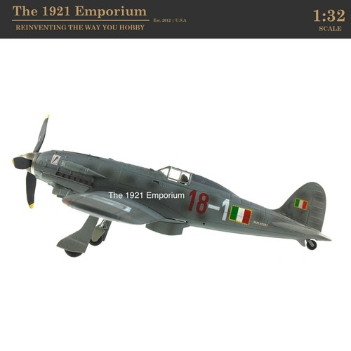 1:32 21st Century Toys Ultimate Soldier Axis Italian Macchi C205 S2 Veltro Plane - Picture 4 of 4