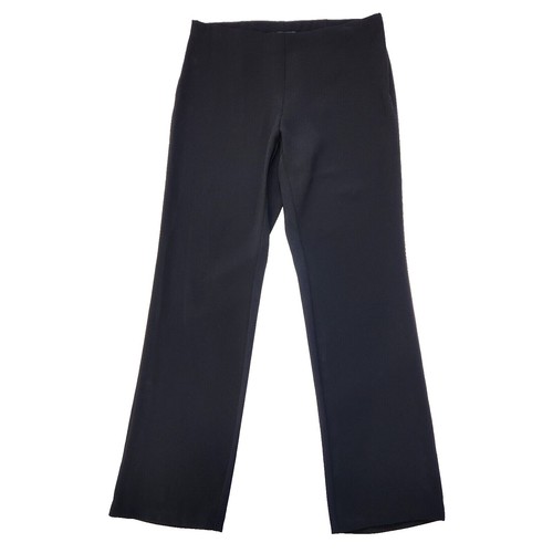 EILEEN FISHER Pants S Organic Cotton Crinkle Gauze Straight Pull