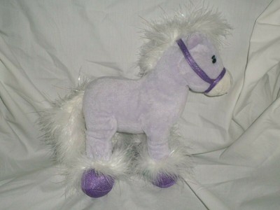 purple horse stuffed animal