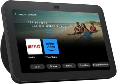 Amazon Echo Show 8 (3. Gen) 2023 Smart Display-Lautsprecher Anthrazit Alexa NEU