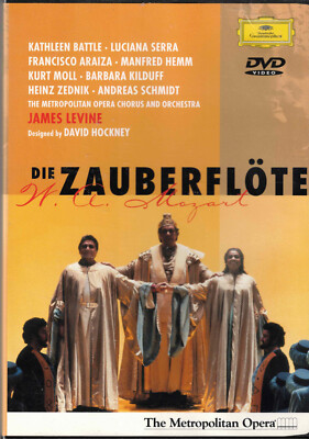 Mozart: Die Zauberflote - The Magic Flute (DVD, 2000) Kathleen Battle/MET Opera