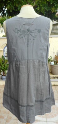 Tunique LMV Modèle Olivier Taille 40 - Noir Polyester - Neuve Sans étiquette