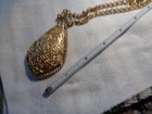Gorgeous Vintage Costume Jewelry Designer 1980’s Sarah Coventry Necklace +Brooch — photo 2