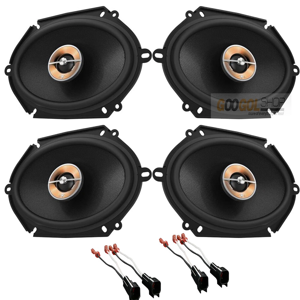 Infinity KAPPA 86cfx 6x8" 300W Kit Altavoces Delanteros/Traseros para Ford F-150 1999-2014 Foto 2 de 4