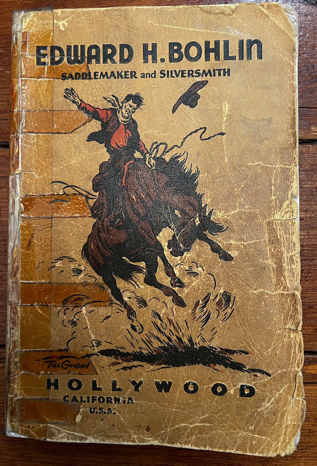 Nice LARGE Original BOHLIN COWBOY Saddlemaker & Silversmith Catalog