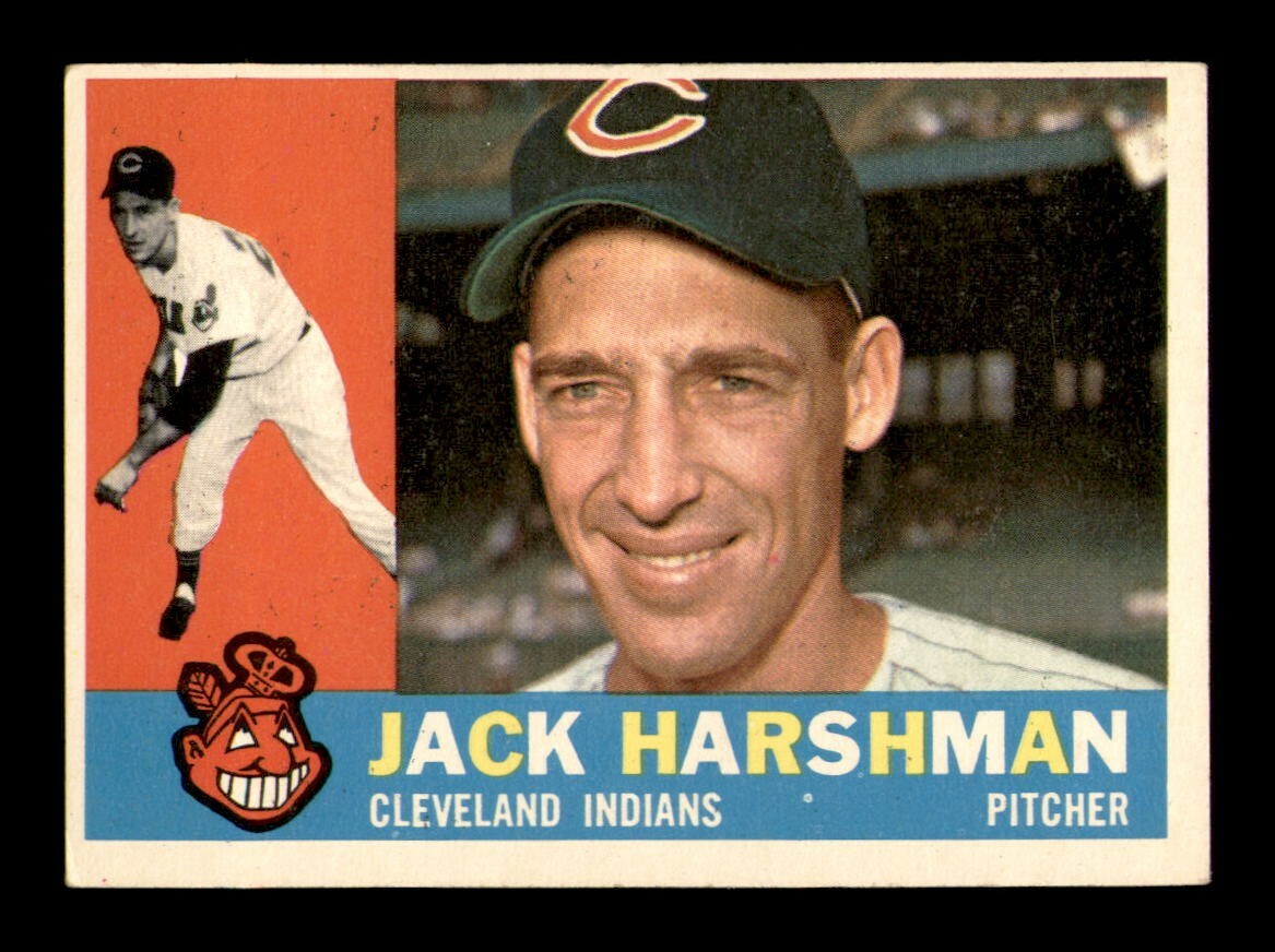 1960 Topps #112 Jack Harsman EX-MT Baseball Card OBG Graded