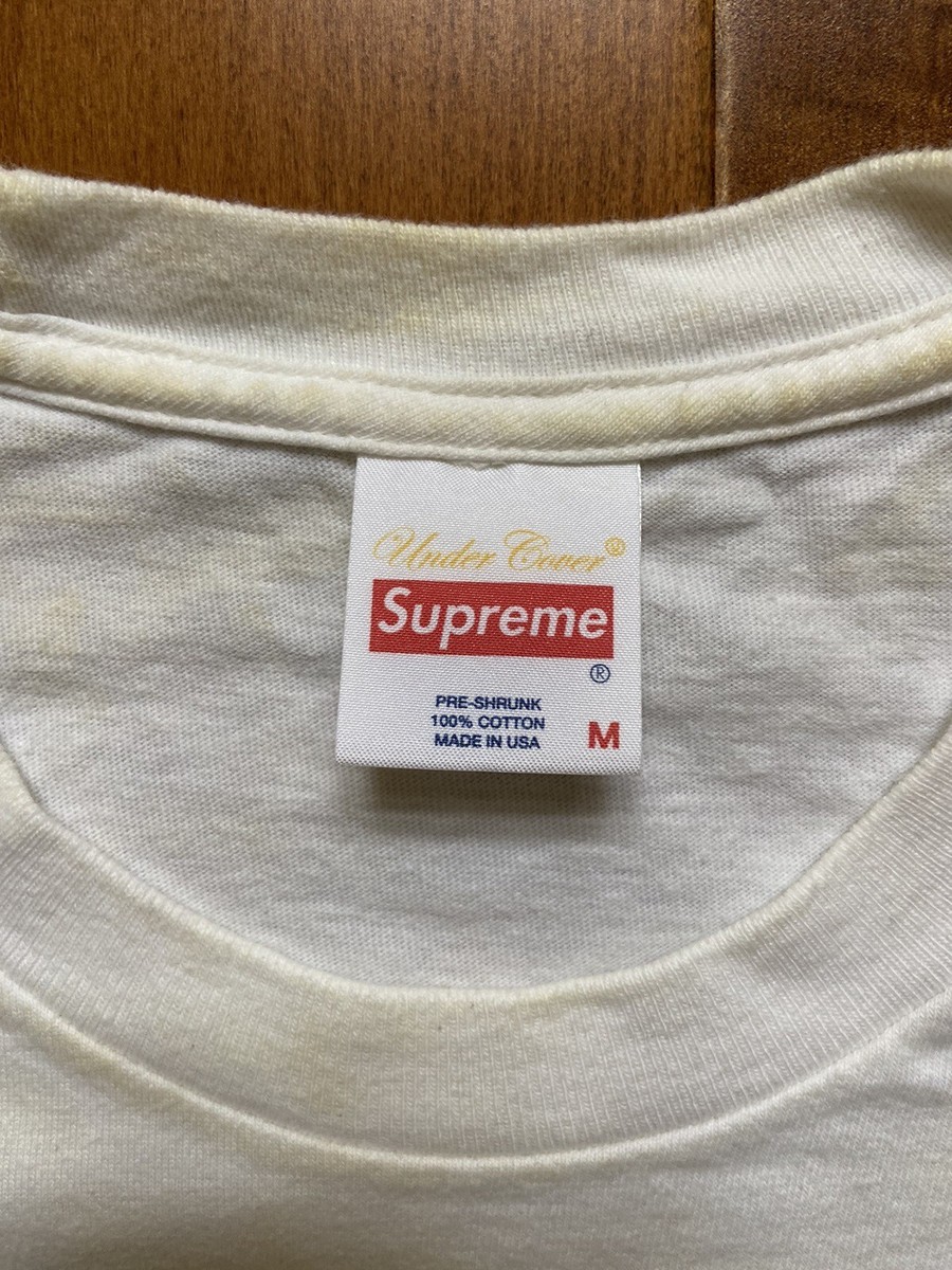 Under Cover x Supreme ホワイト Tシャツ M Under Cover x Supreme ホワイト Tシャツ M Supreme x