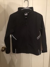 Warrior Soft Shell Full Zip Black Jacket Youth Large