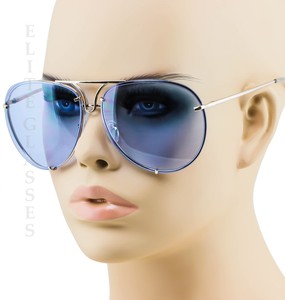 blue aviator sunglasses womens