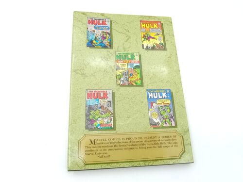 Marvel Masterworks #8: The Incredible Hulk Nos. 1-6 Hardcover - NEW UNREAD - Picture 6 of 6