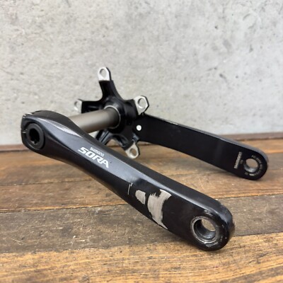 Shimano Sora Crank Set FC-3550 3503 175 mm 110 BCD Vintage Race | eBay