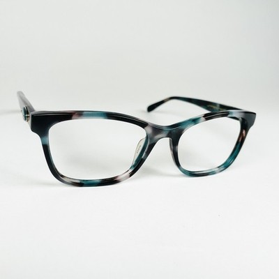 MULBERRY Brille BLUE TORTOISE SQUARE Brillengestell MOD: ABGERIEBEN