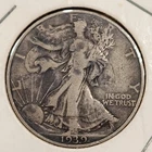 1939-D Walking Liberty Half Dollar ~Nice Circu Coin ~Great Set Builder FREE SHIP
