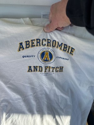 Vintage Abercrombie & Fitch Graphic T-Shirt White Size L | eBay
