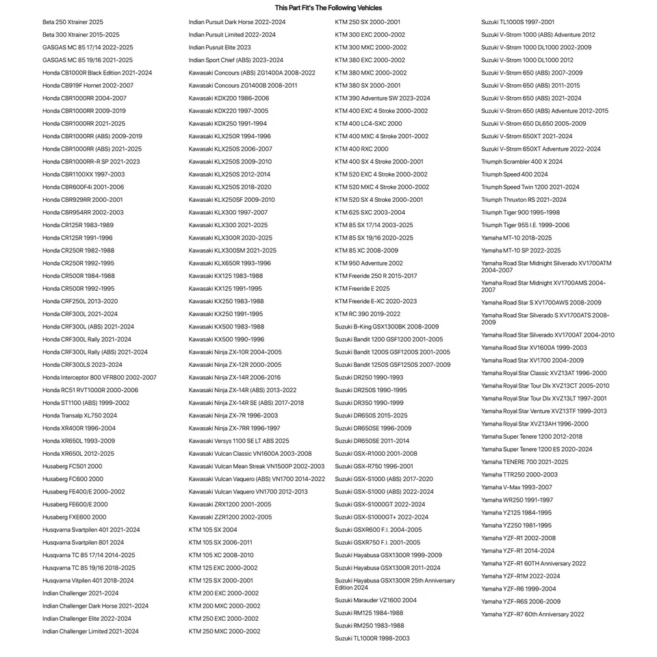 Tusk Fork Seal Driver 43mm For KTM 105 XC 2008-2010 Foto 2 de 4
