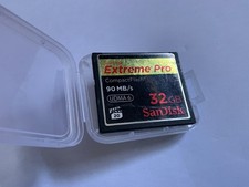 1pcs 32gb Sandisk Extreme Pro gold Compact flash memory CF I DSLR Nikon Canon