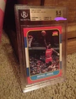 1986/87 Fleer Michael Jordan Rookie Card #57 BGS 9.5 (GEM MT)