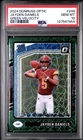2024 Donruss Optic Jayden Daniels Rated Rookie Green Velocity PSA 10 Gem Mint 💎