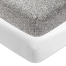 unisex-baby Classics Fitted Crib Sheets Set Standard Mattress, 100 Organic C...