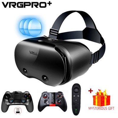 VR 3D Brille Smartphone Virtual Reality Headset iPhone Android Kopfhörer In-Ear