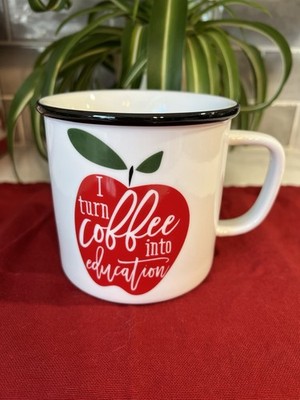Coffee Cup Mug I Turn Coffee Into Education Collin s Fresh & Original Gift