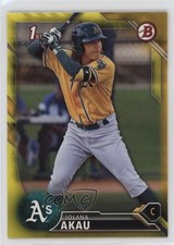 2016 Bowman Prospects Yellow Iolana Akau #BP22 0ue1