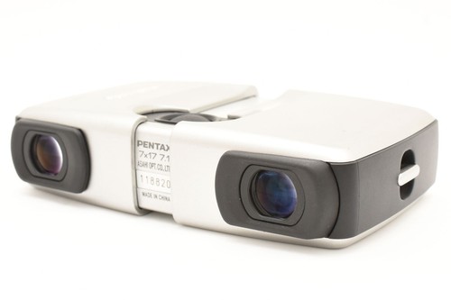 RARE《TOP MINT in BOX》PENTAX FB-7 LITE Binoculars Pure Silver From JAPAN✈✈✈✈ - Picture 5 of 12