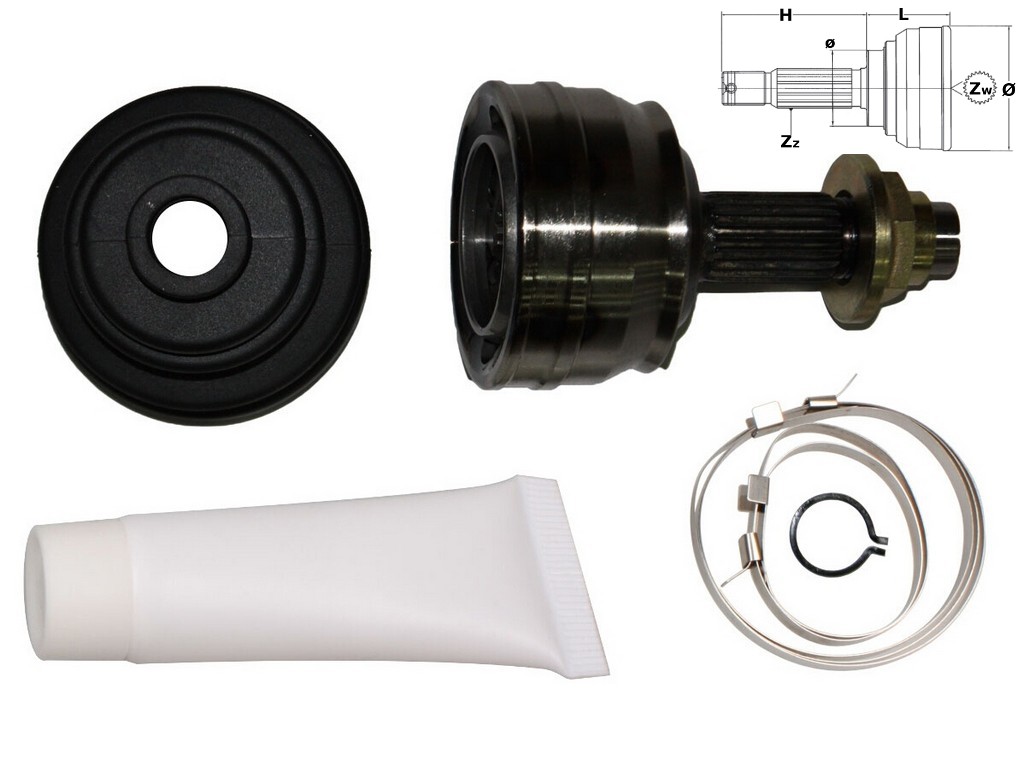 Fits FAST FT25004K HOMOKIN JOINT FIAT PUNTO 93> EXTERIOR 55/6  ⭐UK Stock⭐