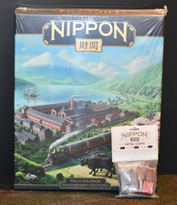 Nippon: Zaibatsu Emperor s Edition Board Game W/ Metal Coins BNIS