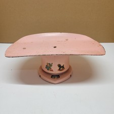 Vintage 1951 Pink Metal Counselor 24 Lb Baby Scale  Needs Calibrated 