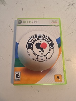 Rockstar Games Table Tennis Microsoft Xbox 360 2006 Complete CIB Tested