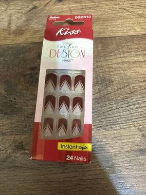 Loss Fashion Design Nails Medium Length