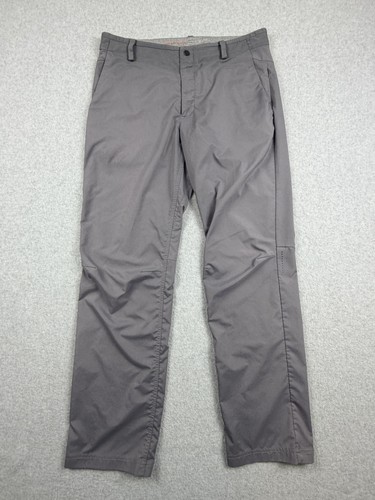 Nike Tiger Woods Collection Golf Pants Gray Mens 34x32 Straight Leg Performance