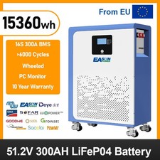15KWh 51.2V Batteriespeicher Solar Akku LiFePO4 48V 300Ah Speicher Versand …