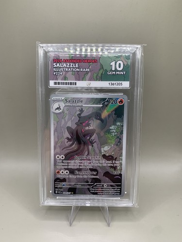 Salazzle graded ACE 10 for sale on eBay