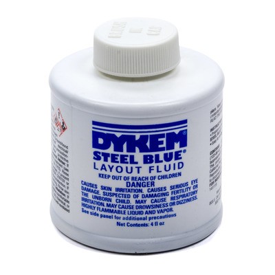 ALLSTAR PERFORMANCE Dykem Layout Fluid 4oz Brush in Cap- ALL12070