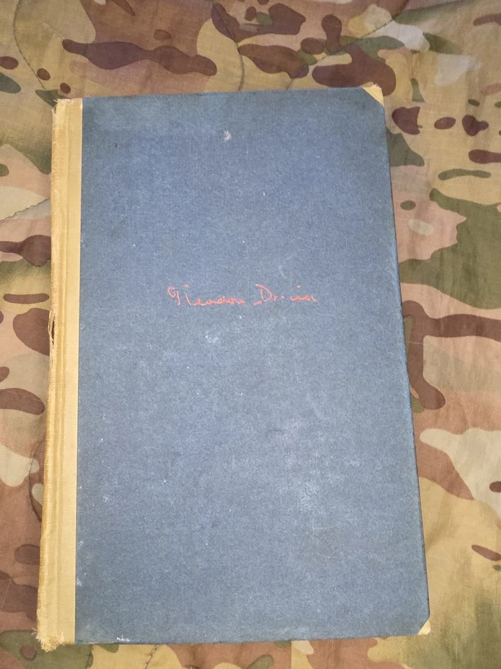 !!! Signed!!! AN AMERICAN TRAGEDY By Theodore Dreiser 1925 2 Volumes — 第 3/4 张图片