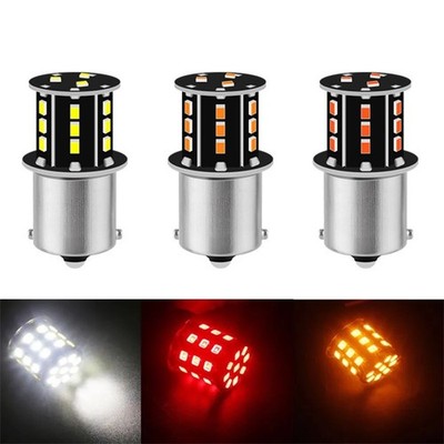 2x LED Birne BA15S 1156 6V/12V/24V LED Auto Rückfahrscheinwerfer Rücklicht Lampe