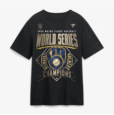 Milwaukee Brewers 2026 World Series Champs AUTHENTIC Locker Room T-Shirt - XL