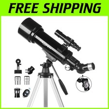 High-Quality 70mm Aperture Telescope with Wireless Remote