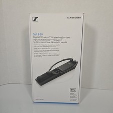 NEW Sennheiser Set 860 Digital Wireless TV Listening System NIB Open Box Unused