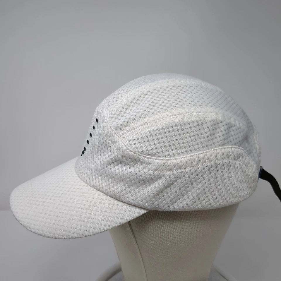 Sombrero FILA Slideback Blanco Talla Única Ajustable Bordado Sólido Exterior Foto 3 de 4